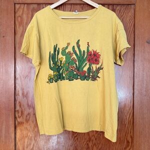 Filth Mart Wonder Valley Cactus Vintage style tee